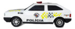 Gol Viatura Polícia Militar Rodoviária Quadriculada - Imagem 3
