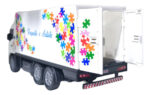 Caminhão Ford Cargo Personalizado Autista - Imagem 6