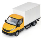 Miniatura Caminhão Iveco Daily Baú Personalizado Sua Empresa - Imagem 3
