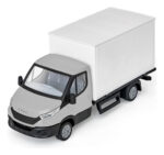 Miniatura Caminhão Iveco Daily Baú Personalizado Sua Empresa - Imagem 11