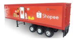 Carretinha Scania Baú Shopee - Imagem 3
