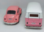 Kit 2 Miniaturas Fusca + Kombi Volkswagen - Imagem 3
