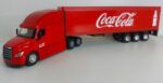 Miniatura Scania Carreta Baú Coca Cola Coleção 1/64 Welly - Imagem 6