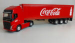 Miniatura Scania Carreta Baú Coca Cola Coleção 1/64 Welly - Imagem 7