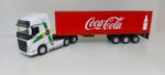 Miniatura Scania Carreta Baú Coca Cola Coleção 1/64 Welly - Imagem 9