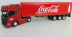 Miniatura Scania Carreta Baú Coca Cola Coleção 1/64 Welly - Imagem 10