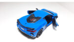 Miniatura Chevrolet Corvette 2021 Metal Kinsmart Coleção - Imagem 4