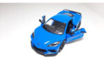 Miniatura Chevrolet Corvette 2021 Metal Kinsmart Coleção - Imagem 6