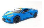 Miniatura Chevrolet Corvette 2021 Metal Kinsmart Coleção - Imagem 63