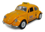Miniatura Fusca Táxi 1/32 Carro Metal Coleção Volkswagen - Imagem 2