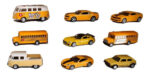 Kit 4 Miniaturas Carros De Metal , Abrem Portas 12 Cm - Imagem 2