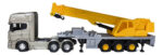 Miniatura Volvo Ou Scania Carretinha Guindaste Coleção 1/64 - Imagem 10
