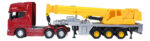 Miniatura Volvo Ou Scania Carretinha Guindaste Coleção 1/64 - Imagem 15