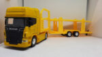 Kit 4 Carretas 1/64 Volvo , Scania E Man Sortido Welly - Imagem 3