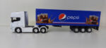 Miniatura Caminhão Carreta Custom 1/64 Welly 26 Cm Fricção - Imagem 3