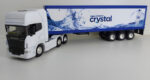 Miniatura Caminhão Carreta Custom 1/64 Welly 26 Cm Fricção - Imagem 11