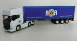 Miniatura Caminhão Carreta Custom 1/64 Welly 26 Cm Fricção - Imagem 19