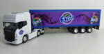 Miniatura Caminhão Carreta Custom 1/64 Welly 26 Cm Fricção - Imagem 22