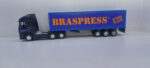 Miniatura Caminhão Carreta Custom 1/64 Welly 26 Cm Fricção - Imagem 30