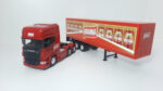 Miniatura Caminhão Carreta Custom 1/64 Welly 26 Cm Fricção - Imagem 39