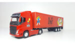 Miniatura Caminhão Carreta Custom 1/64 Welly 26 Cm Fricção - Imagem 48