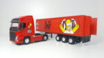 Miniatura Caminhão Carreta Custom 1/64 Welly 26 Cm Fricção - Imagem 50