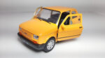 Miniatura Carro Fricção Fiat 126 Metal Welly 1/38 11cm - Imagem 2