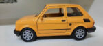 Miniatura Carro Fricção Fiat 126 Metal Welly 1/38 11cm - Imagem 7