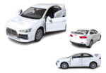 Miniatura Carro Coleção Mitsubishi Lancer Evolution X 2008