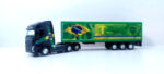 Carretinha Volvo Fh Baú Brasil - Imagem 3
