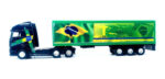 Carretinha Volvo Fh Baú Brasil - Imagem 4