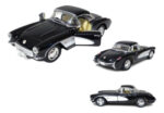 Miniatura Carrinho De Ferro Coleção Chevrolet Corvette 1957