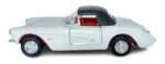 Miniatura Carrinho De Ferro Coleção Chevrolet Corvette 1957 - Imagem 14