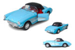 Miniatura Carrinho De Ferro Coleção Chevrolet Corvette 1957 - Imagem 30