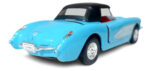 Miniatura Carrinho De Ferro Coleção Chevrolet Corvette 1957 - Imagem 36