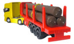 Miniatura Coleção Caminhão Carreta Madeireira 1/64 Welly - Imagem 10