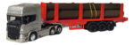 Miniatura Coleção Caminhão Carreta Madeireira 1/64 Welly - Imagem 16