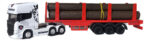 Miniatura Coleção Caminhão Carreta Madeireira 1/64 Welly - Imagem 20