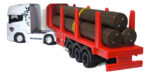 Miniatura Coleção Caminhão Carreta Madeireira 1/64 Welly - Imagem 22