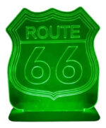 Luminária De Led Route 66 Para Decoração